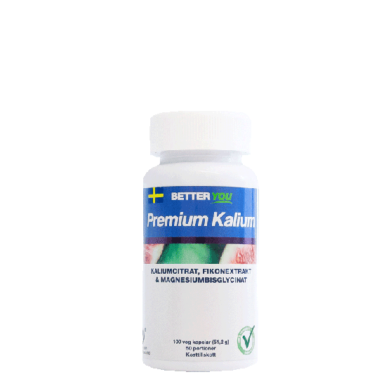 Premium Kalium, 100 kapslar