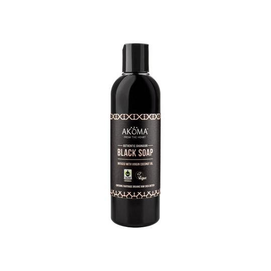 Akoma Authentic Ghanaian Liquid Black Soap 250 ml