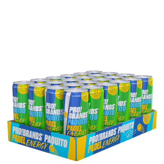 24 x Pro Brands BCAA Drink, 330 ml, Padel Energy