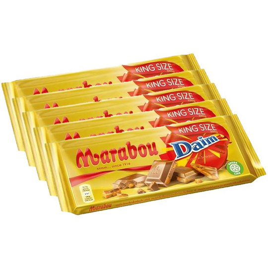 Marabou Mjölkchoklad Daim 5-pack
