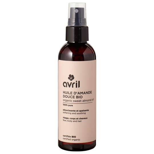 Avril Organic Sweet Almond Oil, 100 ml