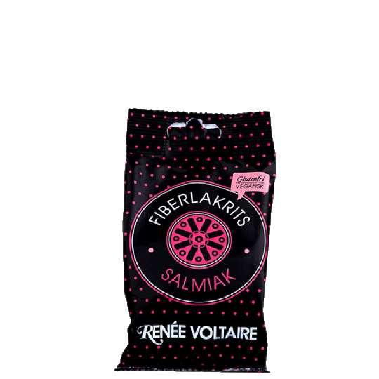 Fiberlakrits Salmiak, 125 g