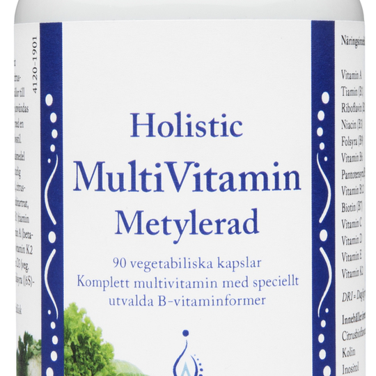 Holistic Multivitamin Metylerad 90 kapslar