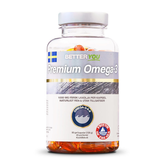 BETTER YOU Better You Premium Omega-3 90 kapslar