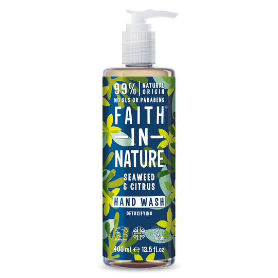Faith in Nature Seaweed & Citrus Hand Wash, 400 ml