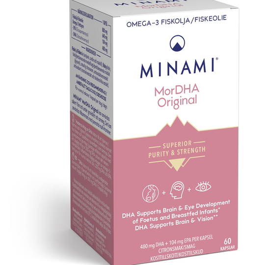 MorEPA MorDHA 480 mg 80% 60 kapslar