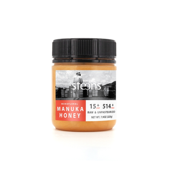 Steens UMF15+ (MGO 514+) Raw Manukahonung Monofloral 225 g