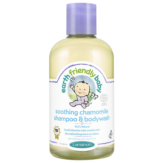 Earth Friendly Baby Soothing Chamomile Shampoo & Bodywash, 250 ml