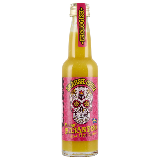 Skånsk Chili Mango Habanero Hot Sauce, 100 ml