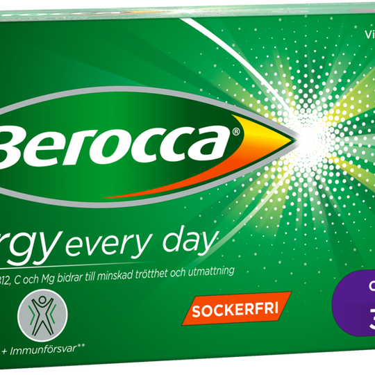 Berocca Energy Cassis & Berries 30 brustabletter
