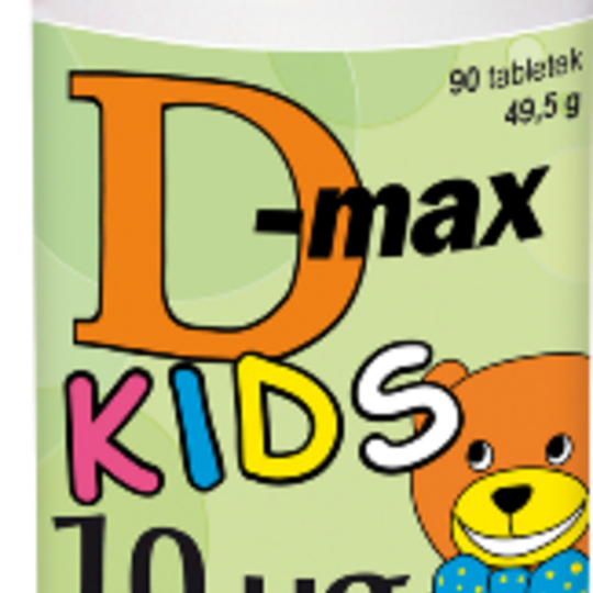 Vitabalans D-max KIDS 10 µg 90 tabletter