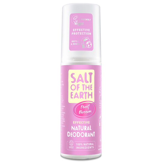 Salt of the Earth Peony Blossom Natural Deodorant Spray 100 ml