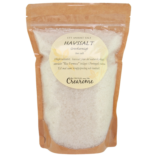 Crearome Grovkornigt Havssalt, 1 kg