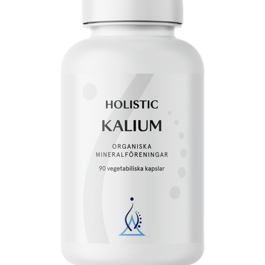 Holistic Kalium 250 mg 90 kapslar