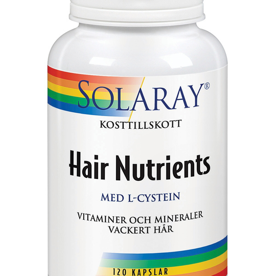 Solaray Hair Nutrients 120 kapslar