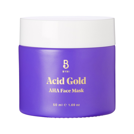 BYBI Beauty Acid Gold AHA Face Mask, 50 ml
