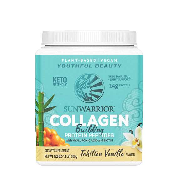 Plant Based Collagen Building Protein, Tahitan Vanilla, 500 g