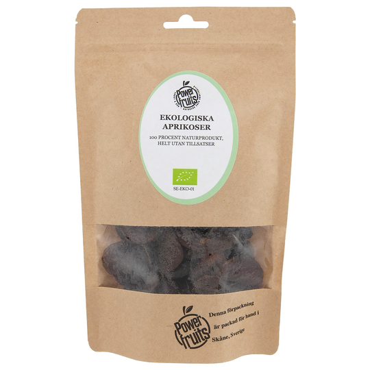 Powerfruits Ekologiska Aprikoser, 250 g