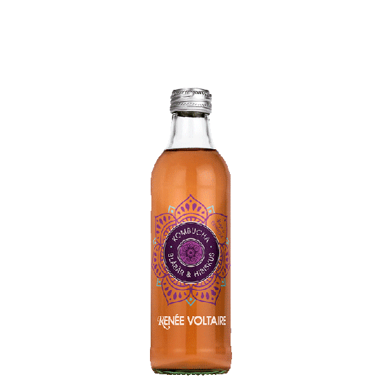 Kombucha Blåbär & Hibiskus, 275 ml