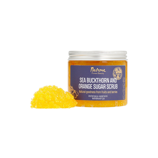 Nurme Sea Buckthorn & Orange Sugar Scrub, 250 g