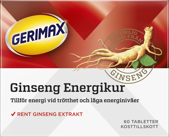 Gerimax Ginseng Energikur 60 st