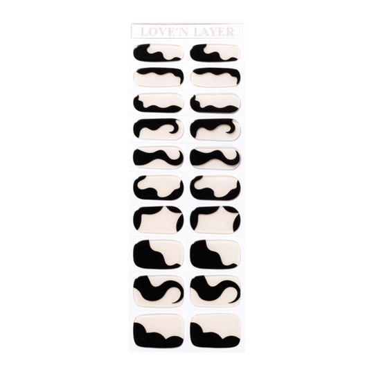 Love'n Layer Abstraction night black 20 st