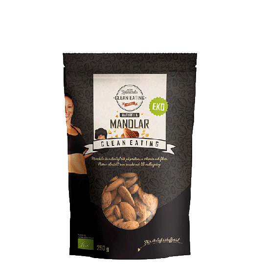 Ekologisk Mandel, 250 g