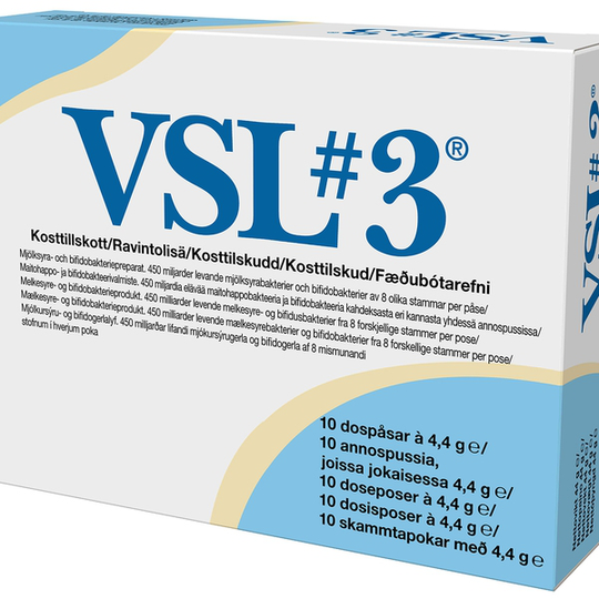 VSL3, 10 dospåsar