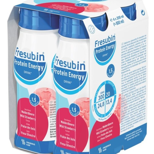 Fresubin Protein Energy DRINK Smultron 4 x 200 ml