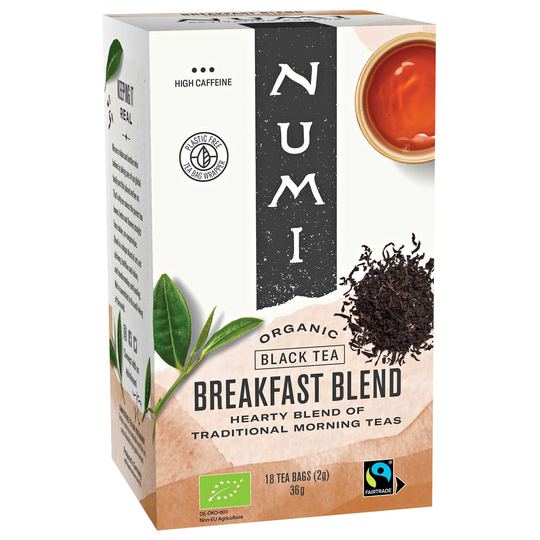 Numi Organic Tea Breakfast Blend, 18 påsar