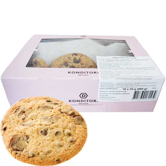 Delicato Chocolate Chip Cookie 16-pack