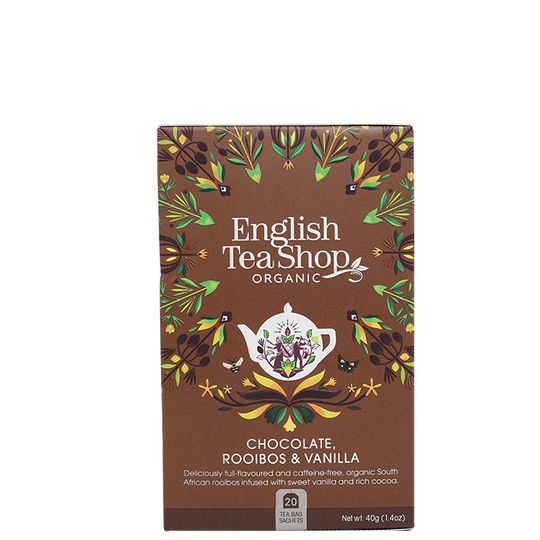Chocolate Rooibos & Vanilla, 20 tepåsar