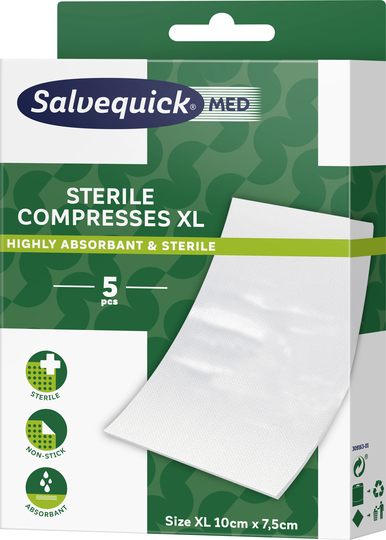Salvequickmed Compress XL 5 st
