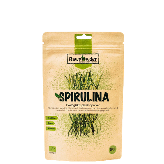 Spirulinapulver Eko, 200 g
