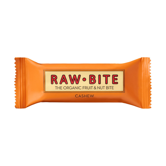 Rawbite Ekologisk Frukt- & Nötbar Cashew, 50 g