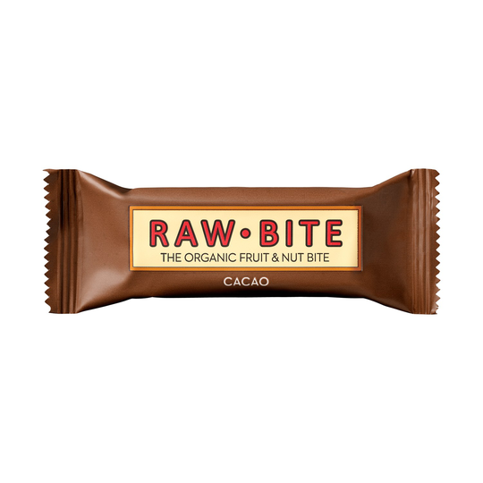 Rawbite Ekologisk Frukt- & Nötbar Choklad, 50 g