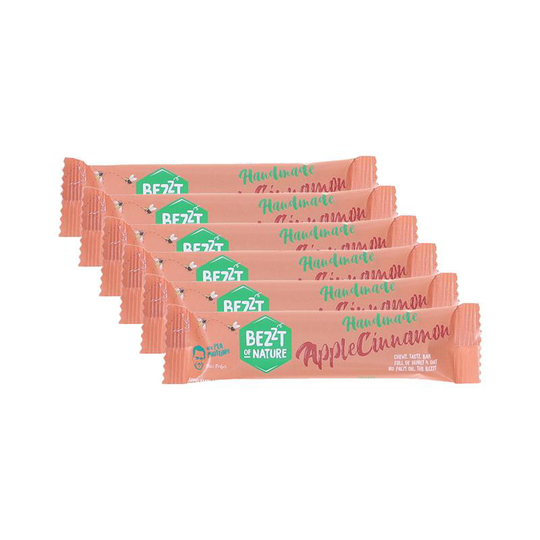 Bezzt of nature Bar Äpple & Kanel 6-pack