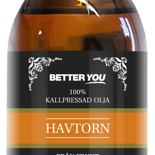 BETTER YOU Better You Kallpressad Havtornsolja EKO 100 ml