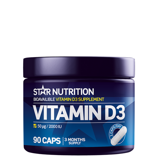 Vitamin D3, 90 caps