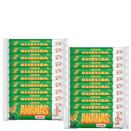 20 x Smiling Ananasbar, 20 g