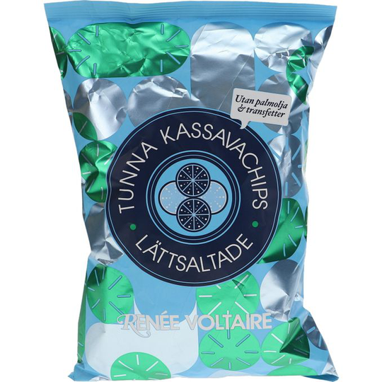 Renée Voltaire Kassavachips Lättsaltade
