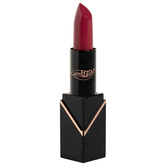 puroBIO Cosmetics Lipstick Creamy Matte, 4,4 g Dark Fuchsia