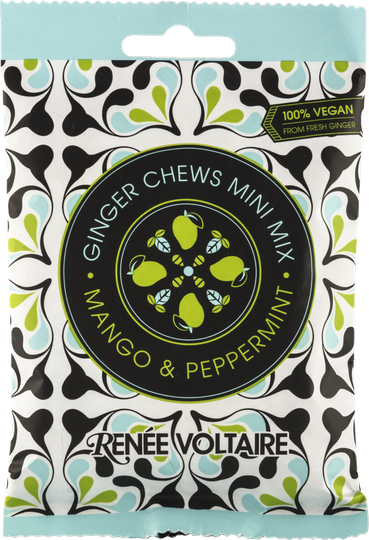 Renée Voltaire Ginger Chews Mini Mix Mango & Peppermint 48 g