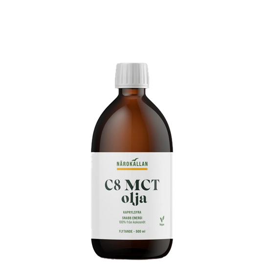 C8 MCT-olja 500 ml