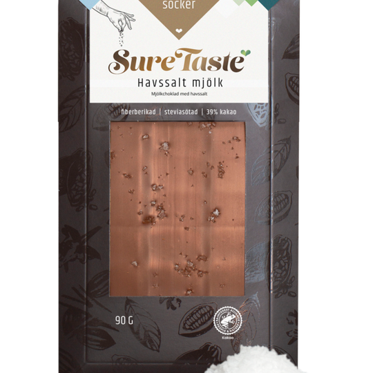 Sure Taste Mjölkchoklad Havssalt 90 g