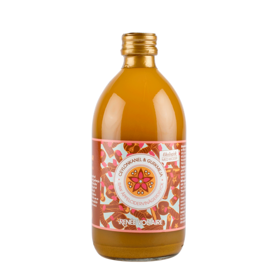 Renée Voltaire Äppelcidervinäger med ceylonkanel & gurkmeja 500 ml