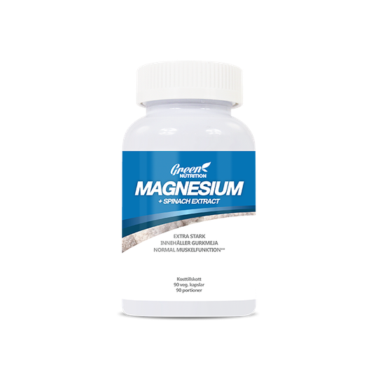 Magnesium och Spinach Extrakt 90 kapslar