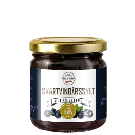 Svartvinbärssylt, 200 g