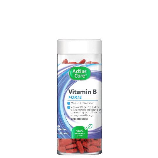 Active Care Vitamin B Forte, 200 tabletter
