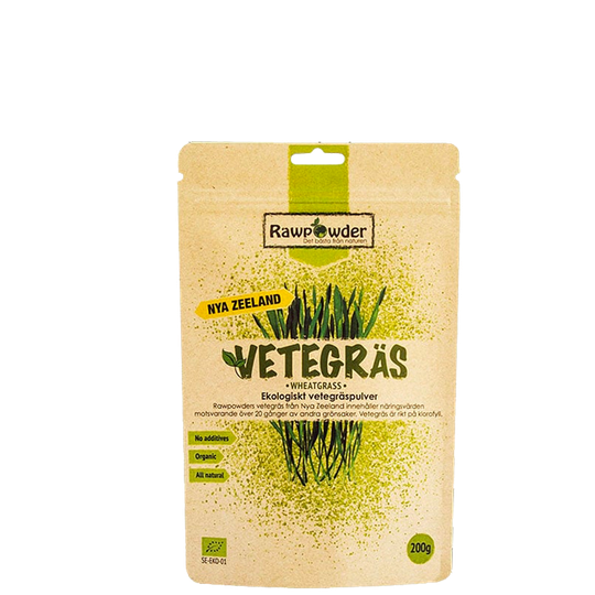 Vetegräs Nya Zeeland, Ekologiskt vetegräs, 200 g